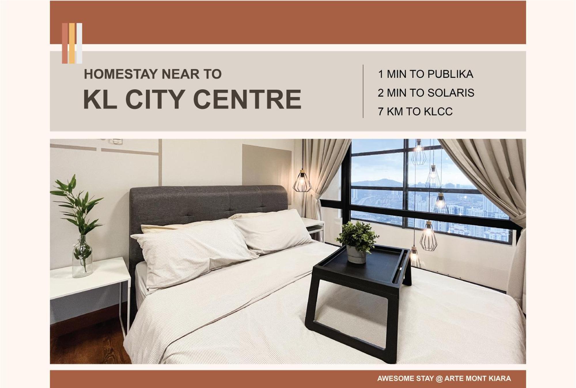 Nj Homestay At Arte Mont Kiara Куала Лумпур Екстериор снимка